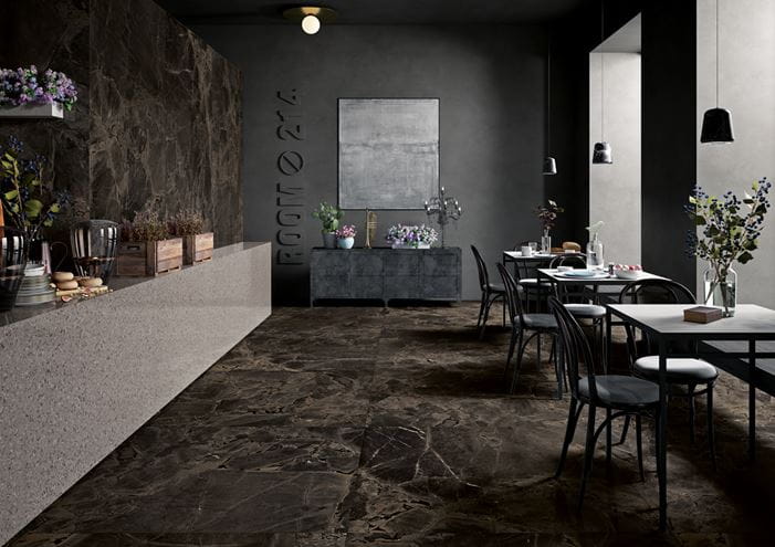 IMOLA THE ROOM dlažba 60x60 cm, lesk, infinity brazil black INF BR6 60 LP Obrázek - fotka