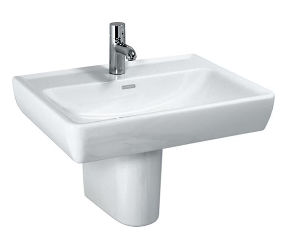 LAUFEN PRO A umyvadlo 55 cm, s otvorem pro baterii a přepadem H8189510001041 Obrázek - fotka