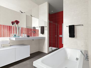 MARAZZI CLOUD obklad 20x50 cm, lesk, ash M0HT Obrázek - fotka