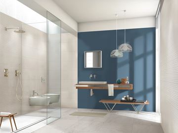 MARAZZI COLORPLAY obklad 30x90 cm, mat reliéf 3D, cream M4JY Obrázek - fotka