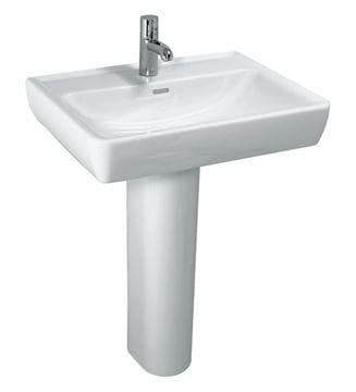 LAUFEN PRO A umyvadlo 60 cm, s otvorem pro baterii a přepadem H8189520001041 Obrázek - fotka