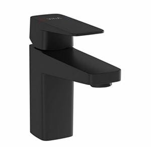 VITRA ROOT SQUARE umyvadlová stojánková baterie, matná černá