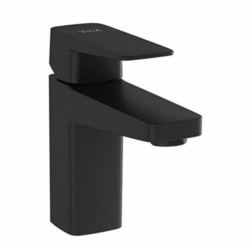 VITRA ROOT SQUARE umyvadlová stojánková baterie, matná černá A4273236EXP Obrázek - Hlavní obrázek