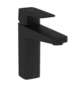 VITRA ROOT SQUARE umyvadlová stojánková baterie, BluEco, matná černá