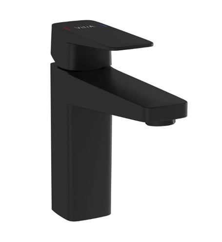 VITRA ROOT SQUARE umyvadlová stojánková baterie, BluEco, matná černá A4273136ENGX Obrázek - Hlavní obrázek