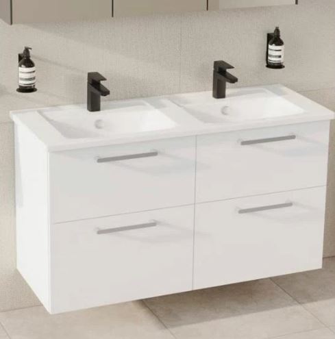 VITRA ROOT SQUARE umyvadlová stojánková baterie, BluEco, matná černá A4273236ENGX Obrázek - fotka