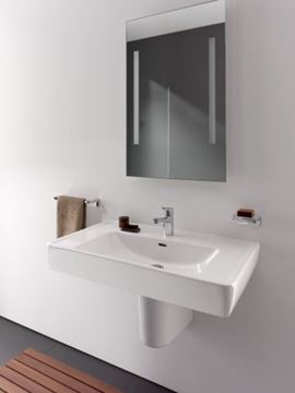 LAUFEN PRO S umyvadlo 55 cm, bez přepadu H8189580001421 Obrázek - fotka