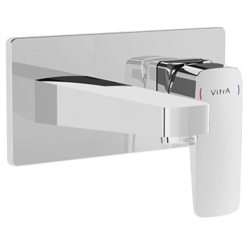 VITRA ROOT SQUARE umyvadlová podomítková baterie, chrom