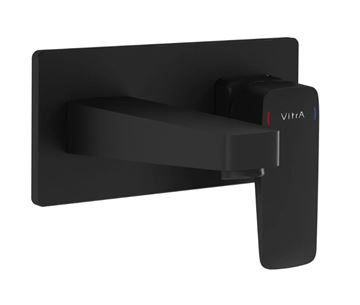 VITRA ROOT SQUARE umyvadlová podomítková baterie, matná černá