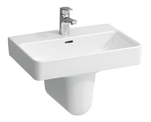 LAUFEN PRO S umyvadlo 60 cm, s otvorem pro baterii a přepadem, LCC H8189594001041 Obrázek - fotka