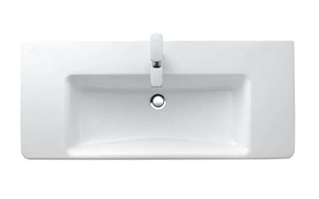 LAUFEN PRO S umyvadlo 105 cm, s otvorem pro baterii a přepadem H8139660001041 Obrázek - fotka