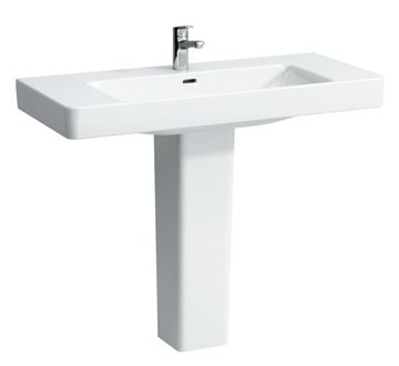 LAUFEN PRO S umyvadlo 105 cm, s otvorem pro baterii a přepadem H8139660001041 Obrázek - fotka
