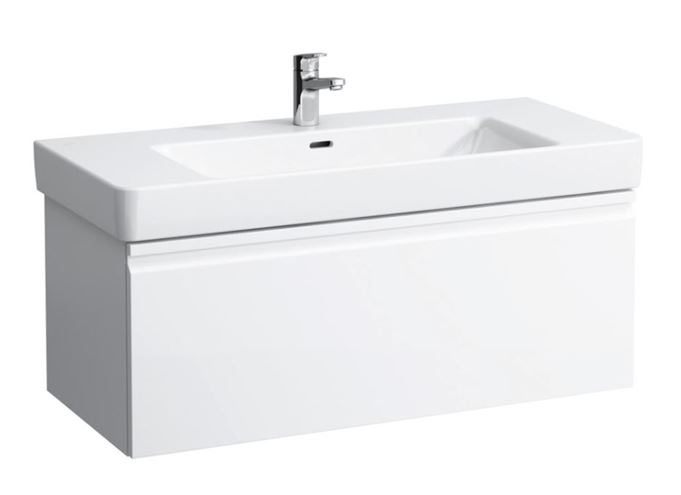 LAUFEN PRO S umyvadlo 105 cm, s otvorem pro baterii a přepadem H8139660001041 Obrázek - fotka