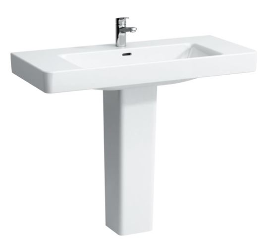 LAUFEN PRO S umyvadlo 105 cm, s otvorem pro baterii a přepadem, LCC H8139664001041 Obrázek - fotka