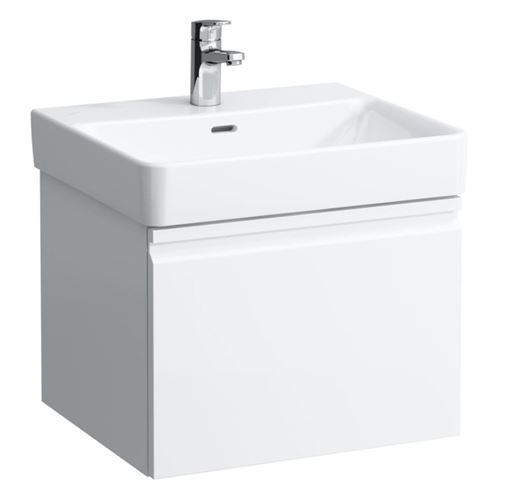 LAUFEN PRO S umyvadlo 55 cm, s otvorem pro baterii a přepadem H8109620001041 Obrázek - fotka