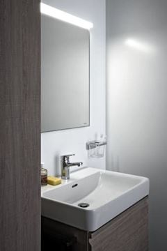 LAUFEN PRO S umyvadlo 55 cm, s otvorem pro baterii a přepadem H8109620001041 Obrázek - fotka
