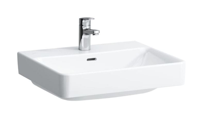 LAUFEN PRO S umyvadlo 55 cm, s otvorem pro baterii a přepadem H8169620001041 Obrázek - Hlavní obrázek