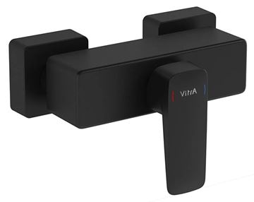 VITRA ROOT SQUARE sprchová nástěnná baterie, matná černá