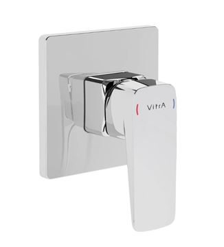 VITRA ROOT SQUARE sprchová podomítková baterie, chrom