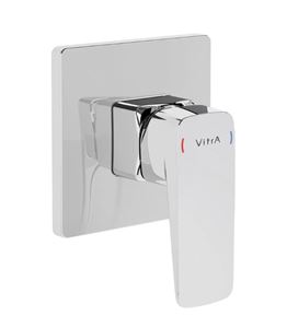 VITRA ROOT SQUARE sprchová podomítková baterie, chrom