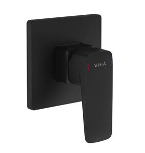 VITRA ROOT SQUARE sprchová podomítková baterie, matná černá