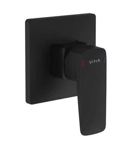 VITRA ROOT SQUARE sprchová podomítková baterie, matná černá A4275136EXP Obrázek - Hlavní obrázek
