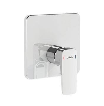 VITRA ROOT SQUARE sprchová podomítková baterie, chrom