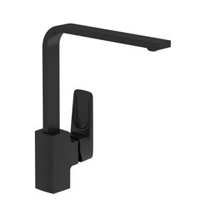VITRA ROOT SQUARE dřezová baterie, BluEco, matná černá
