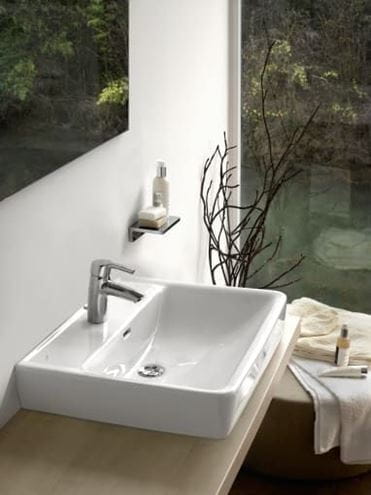 LAUFEN PRO S umyvadlo 55 cm, bez přepadu H8179580001421 Obrázek - fotka