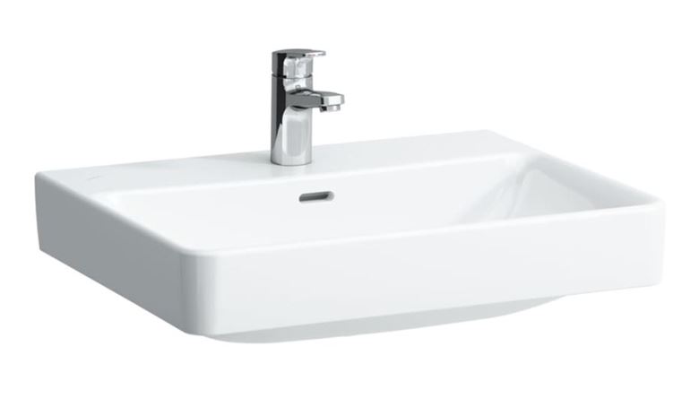 LAUFEN PRO S umyvadlo 60 cm, s otvorem pro baterii a přepadem, LCC H8169634001041 Obrázek - Hlavní obrázek