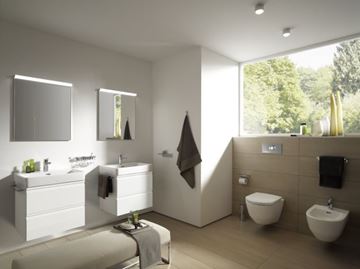 LAUFEN PRO S umyvadlo 65 cm, s otvorem pro baterii a přepadem, LCC H8109644001041 Obrázek - fotka
