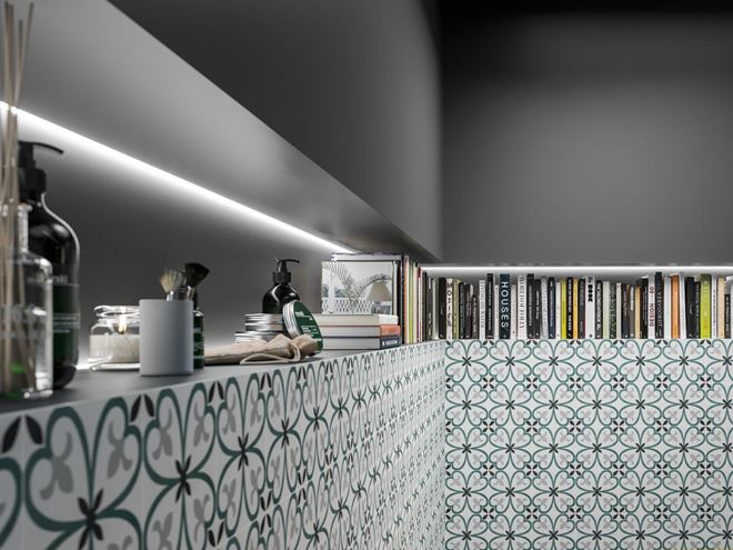 MARAZZI ECLETTICA obklad 40x120 cm, mat, anthracite M19Q Obrázek - fotka