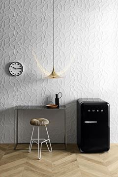 MARAZZI ESSENZIALE obklad 40x120 cm, mat-lesk reliéf 3D, bílá MMFP Obrázek - fotka