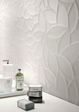 MARAZZI ESSENZIALE obklad 40x120 cm, mat-lesk reliéf 3D, bílá MMFP Obrázek - fotka