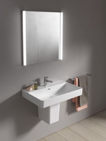 LAUFEN PRO S umyvadlo 60 cm, s přepadem H8109630001091 Obrázek - fotka