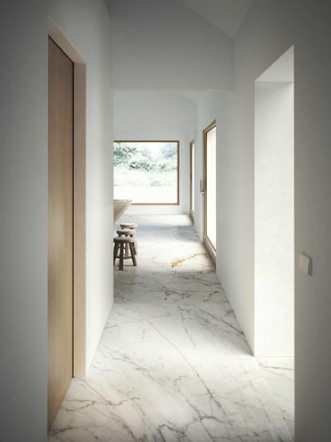 MARAZZI GRANDE MARBLE LOOK dlažba 120x278 cm, lesk, golden white M71D Obrázek - fotka