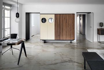 MARAZZI GRANDE MARBLE LOOK dlažba 120x278 cm, lesk, golden white M71D Obrázek - fotka