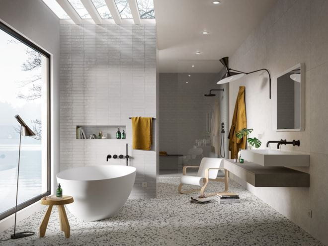 MARAZZI LUME dlažba 6x24 cm, lesk, white M6RN Obrázek - fotka