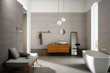 MARAZZI MATERIKA obklad 40x120 cm, mat reliéf 3D, off white MMFV Obrázek - fotka