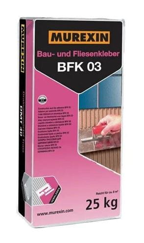 MUREXIN BFK 03 stavební obkladové lepidlo 25 kg 40454 Obrázek - Hlavní obrázek