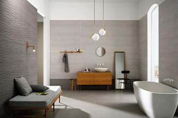 MARAZZI MATERIKA obklad 40x120 cm, mat reliéf 3D, antracite MMFY Obrázek - fotka