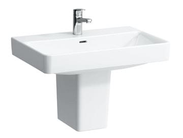 LAUFEN PRO S umyvadlo 70 cm, s otvorem pro baterii a přepadem, LCC H8109674001041 Obrázek - fotka