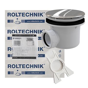 ROTH vaničkový sifon pr. 90 mm, chrom 8100021 Obrázek - fotka