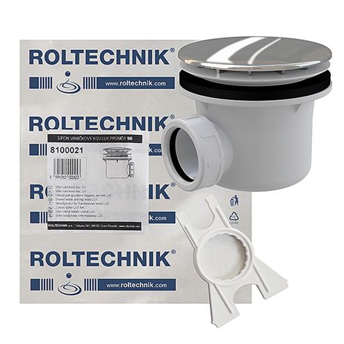 ROTH vaničkový sifon pr. 90 mm, chrom 8100021 Obrázek - fotka
