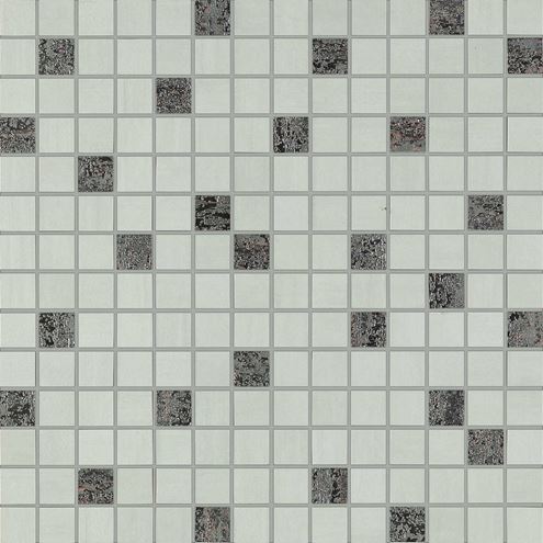 MARAZZI MATERIKA mozaika 40x40 cm, lepená na síti, mat, antracite MMQZ Obrázek - Hlavní obrázek