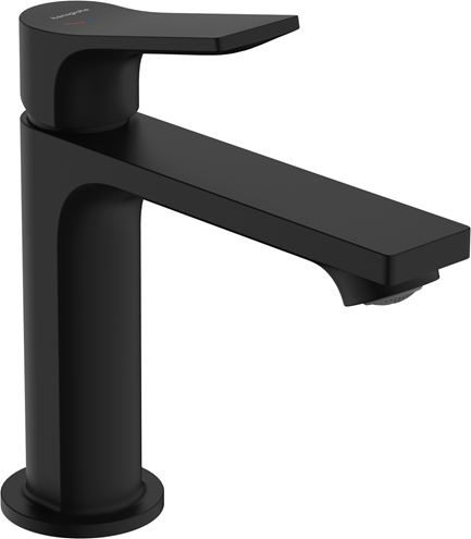 HANSGROHE ZEBRIS E umyvadlová stojánková baterie, CoolStart, EcoSmart, matná černá 72571670 Obrázek - Hlavní obrázek