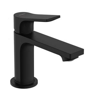 HANSGROHE ZEBRIS E umyvadlová stojánková baterie, CoolStart, EcoSmart, matná černá