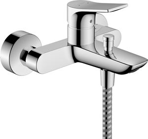 HANSGROHE ZEBRIS E vanová nástěnná baterie, chrom