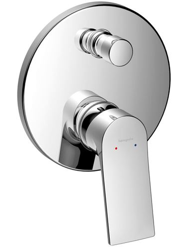 HANSGROHE ZEBRIS E vanová podomítková baterie, s přepínačem, chrom 72465000 Obrázek - Hlavní obrázek