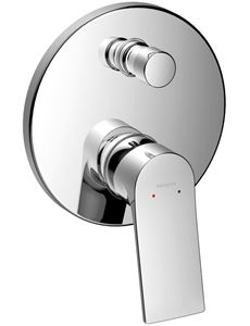 HANSGROHE ZEBRIS E vanová podomítková baterie, s přepínačem, chrom